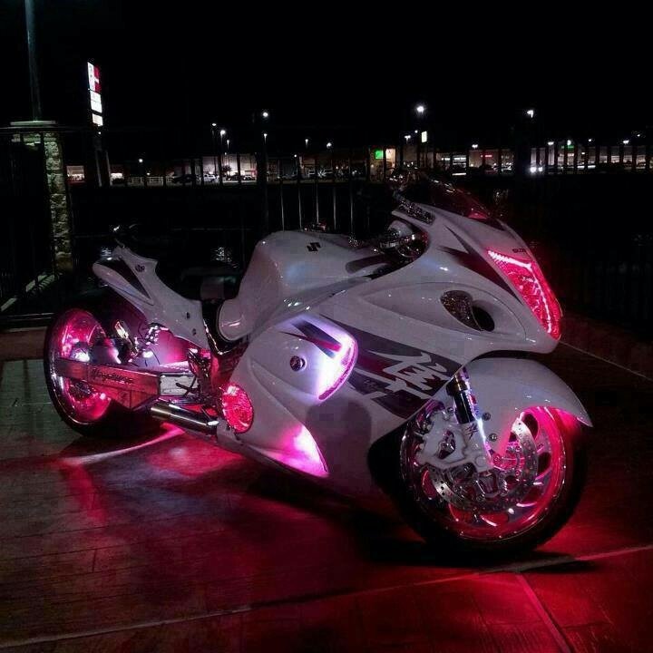 LED Under glow Motorcycle Lights RED